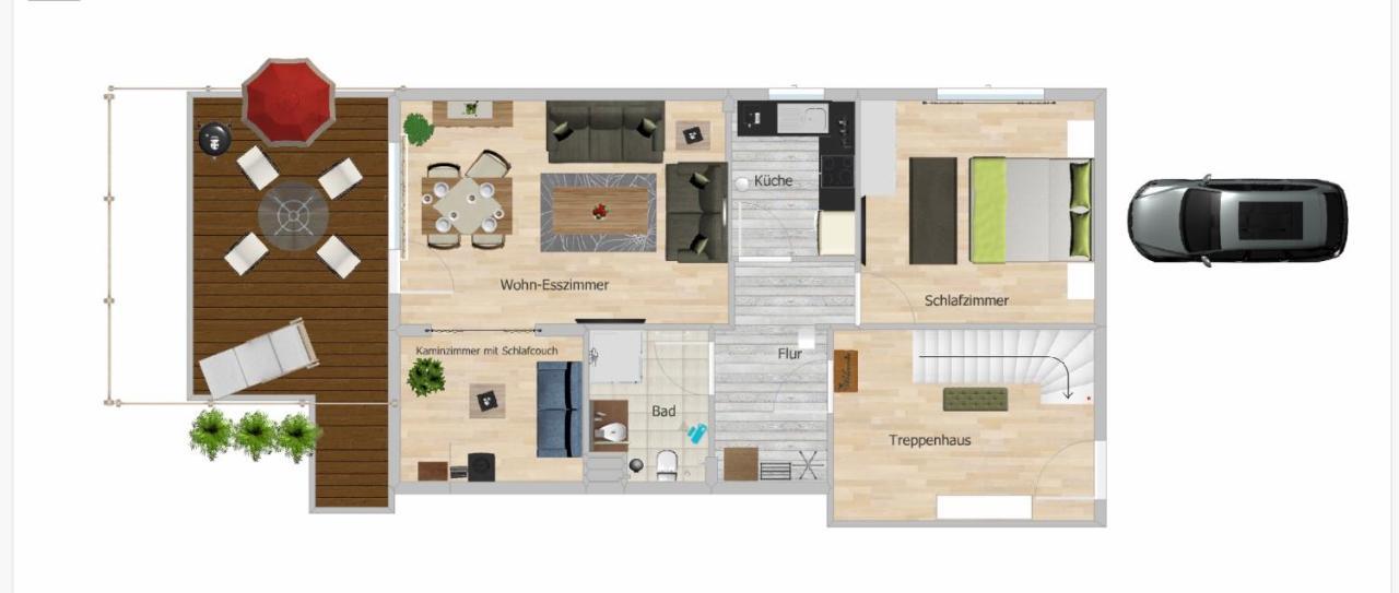 Ferienwohnung Familie Slepitzka Niedenstein Екстериор снимка